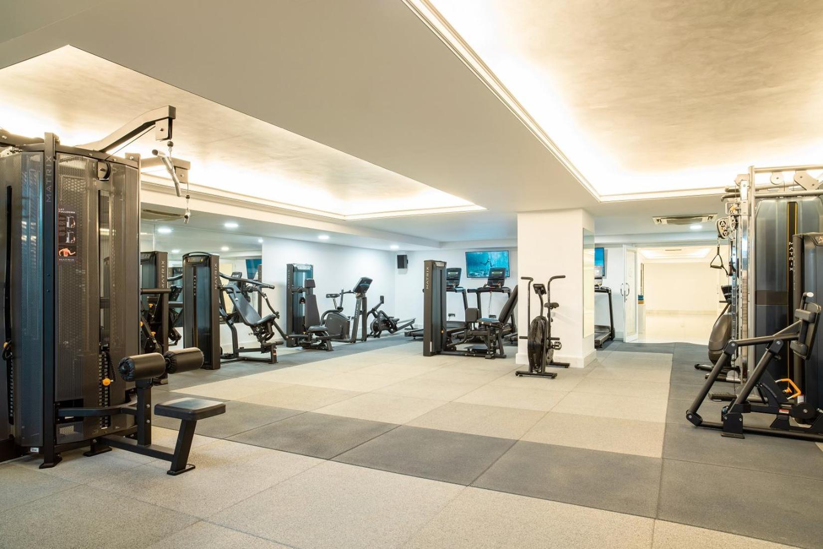Mitsis Selection Alila Hotel Faliraki Exterior foto The gym at The Ivy Collection
