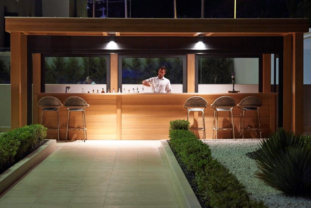 Mitsis Selection Alila Hotel Faliraki Exterior foto The bar at the pool