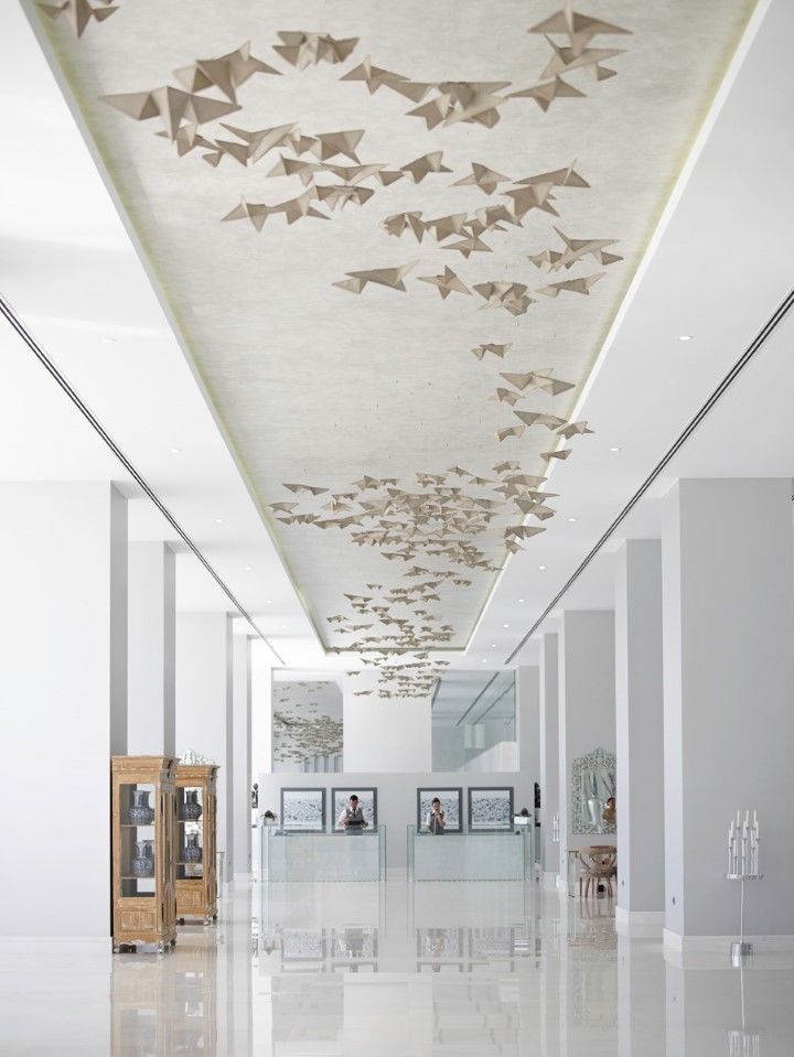 Mitsis Selection Alila Hotel Faliraki Exterior foto The ceiling of the museum