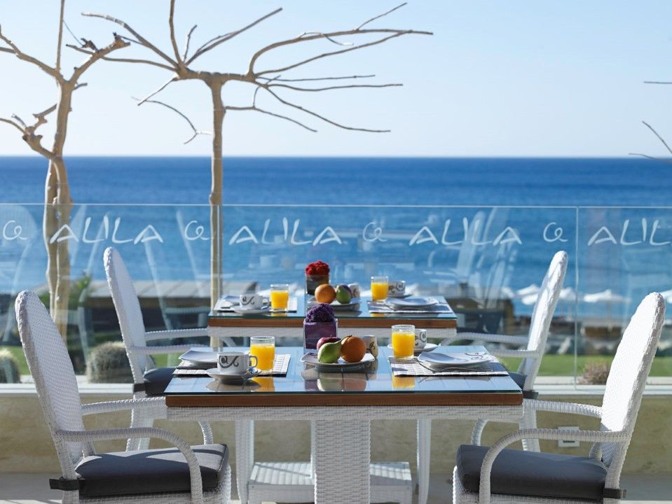 Mitsis Selection Alila Hotel Faliraki Exterior foto The restaurant